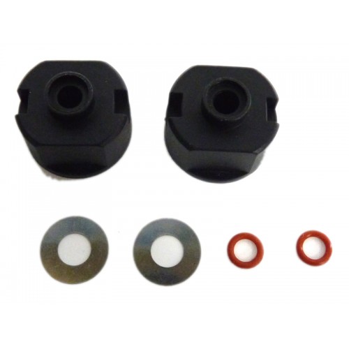 Корпус дифференциала с 2 кольцами и стальными шайбами (02039 запчасти для радиоуправляемых моделей H