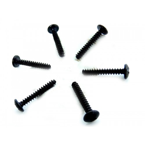 Винты 3х8 мм с выпуклой шляпкой 6 шт. (02081 запчасти для радиоуправляемых моделей Himoto)