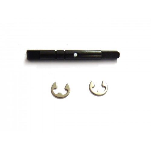 Вал приводной шестерни и клипсы 1 комплект (03015 запчасти для радиоуправляемых моделей Himoto)