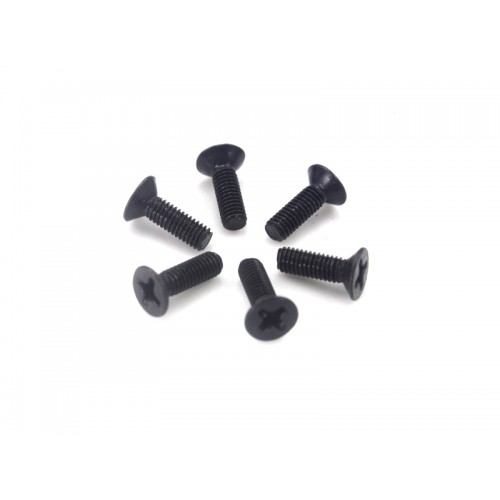 Винты 3х10 мм с потайной шляпкой 6 шт. (31070 запчасти для радиоуправляемых моделей Himoto)