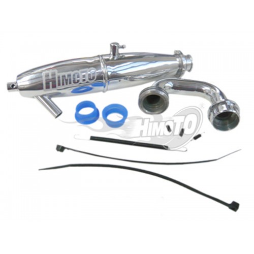 Выхлопная труба алюминиевая для N8MT (81084 запчасти для радиоуправляемых моделей Himoto)