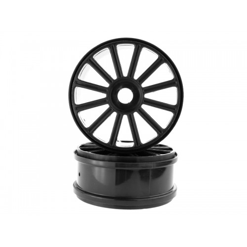 Диски черные 2 шт. (821001B запчасти для радиоуправляемых моделей Himoto)