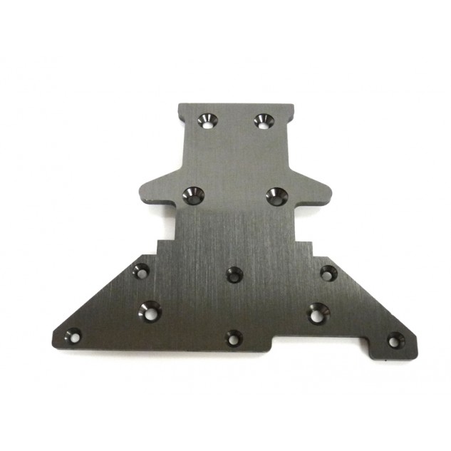 Передняя усиливающая пластина нижней деки шасси для машинки на радиоуправлении E8SCL, E8XBL, N8XB (8