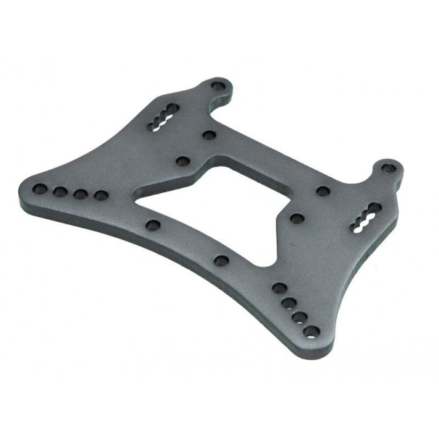 Стойка амортизаторов "бабочка" передняя алюминиевая для машинки на радиоуправлении E8MTL, E8XTL, N8M