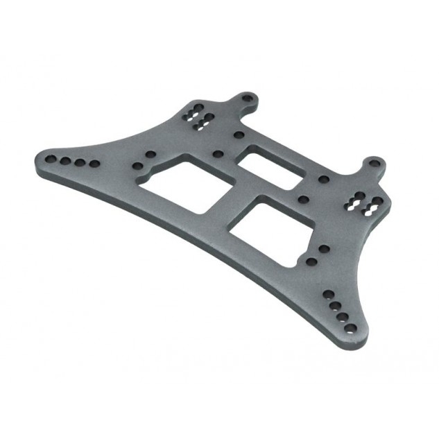 Стойка амортизаторов "бабочка" задняя алюминиевая для машинки на радиоуправлении E8MTL, E8XTL, N8MT 