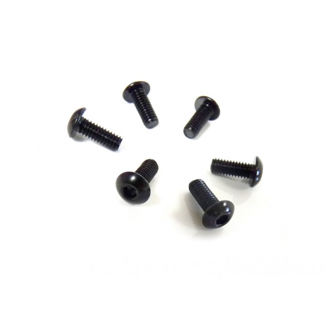 Винты М4х8 ВH 6 шт для N8MT (830028 запчасти для радиоуправляемых моделей Himoto)