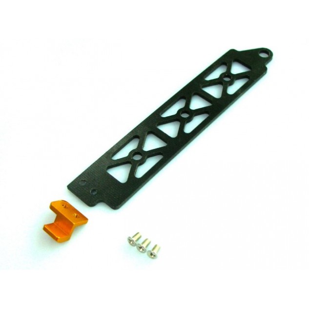 Крышка батарейного отсека из углеволокна (M615 запчасти для радиоуправляемых моделей Himoto)