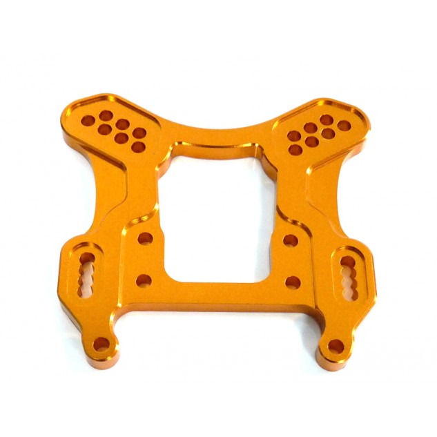 Стойка амортизаторов "бабочка" передняя алюминиевая для машинки на радиоуправлении E8SCL, E8XBL, N8X