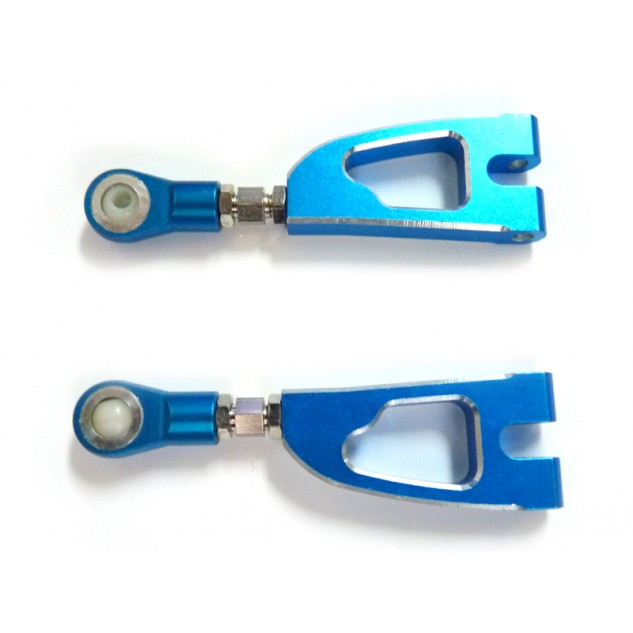 Задний верхний рычаг из голубого аллюминия 2 шт. (188020 запчасти для радиоуправляемых моделей Himot