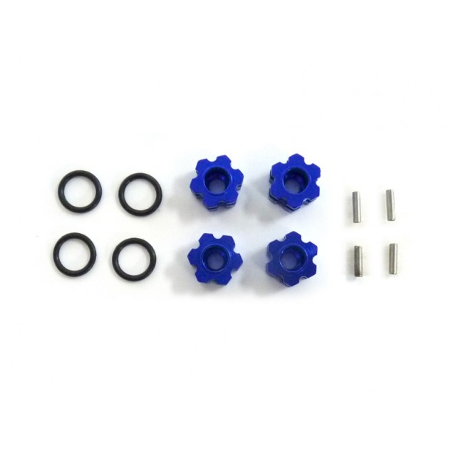 Набор шестигранных колес из нержавеющей стали (MPO-01 запчасти для радиоуправляемых моделей Himoto)