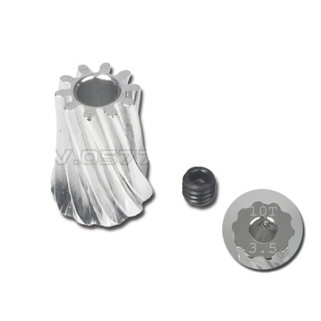 Пиньон косозубый 10T/3,5mm Tarot 450 (TL2774)