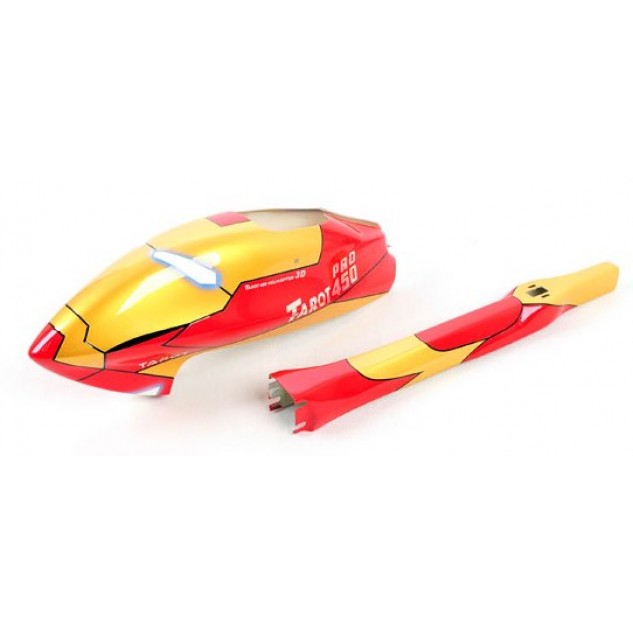 Фюзеляж Tarot 450 Pro Iron Man из стекловолокна (TL2841)