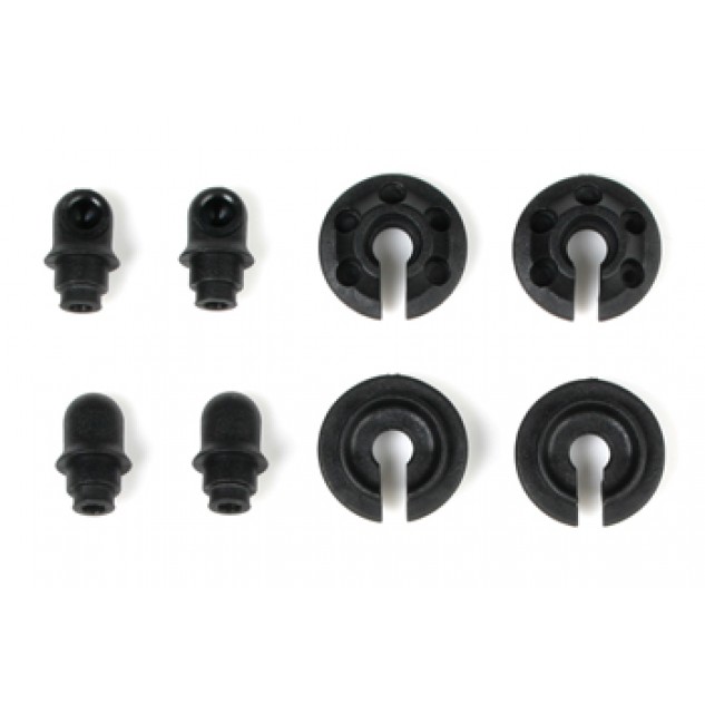 Team Magic E4 Shock Spring Mount & Ball Cup 4p