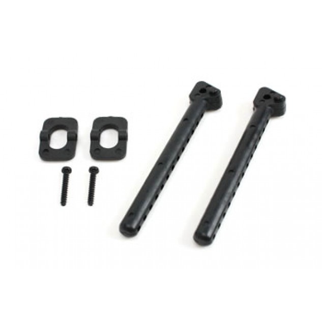 Team Magic E4D Rear Body Post 65mm 2p