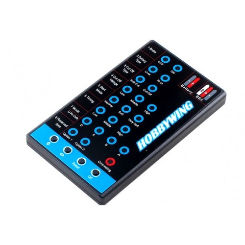 Карта программирования регуляторов авиамоделей HOBBYWING FLYFUN, SKYWALKER A-V1