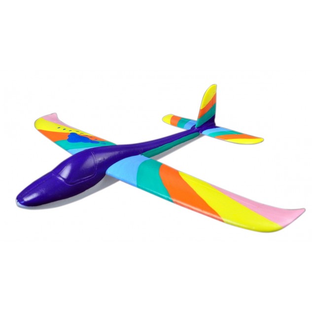 Планер метательный J-Color Hawk 600мм c комплектом красок