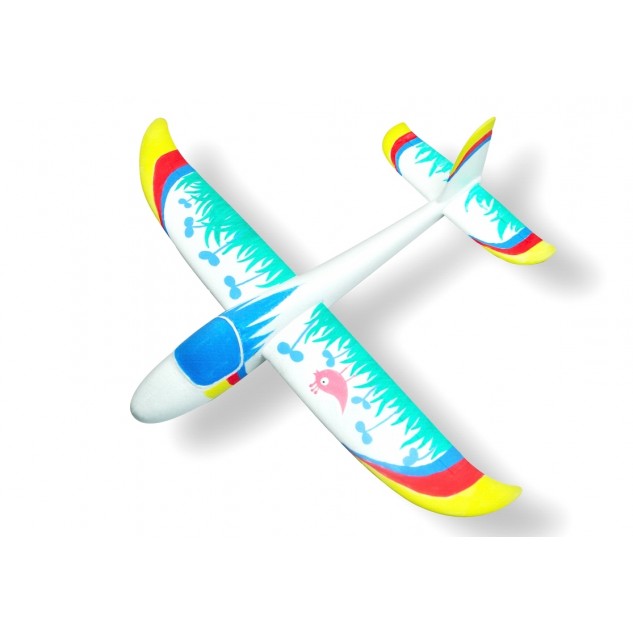 Планер метательный J-Color Hawk 600мм c комплектом красок