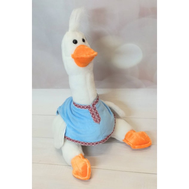 Іграшка Гусь у вишиванці 36*25см