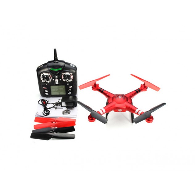 Квадрокоптер WL Toys Q222G Spaceship с барометром и FPV системой (черный)