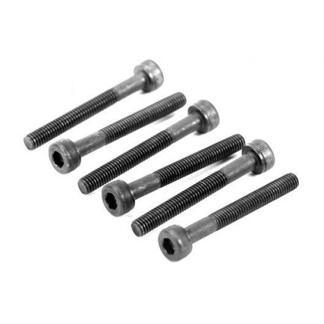 Team Magic 3x25mm Cap Screw 6p