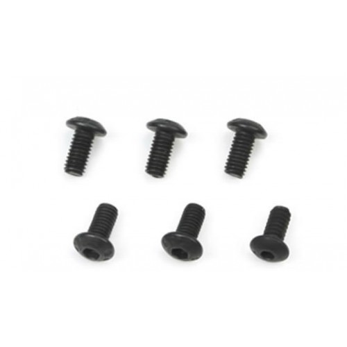 Team Magic 3x6mm Steel Button Head Screw 6p