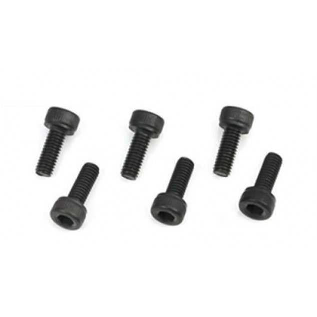 Team Magic 4x10mm Steel Cap Screw 6p