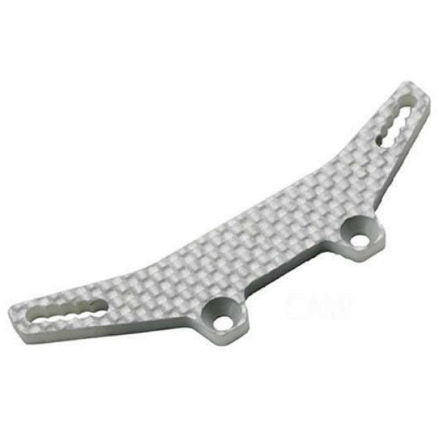 Team Magic E4D MF Front Composite Shock Tower White