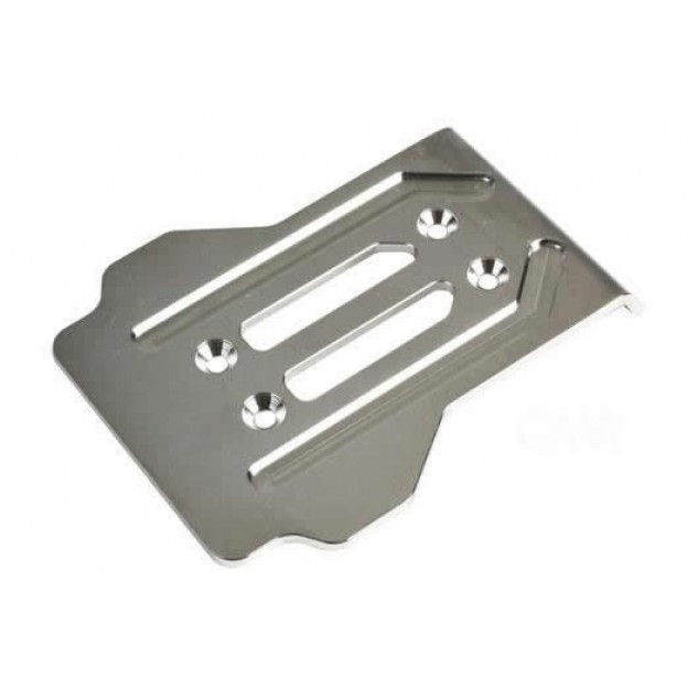 Team Magic CNC Machined Stainless Chassis Guard Rear