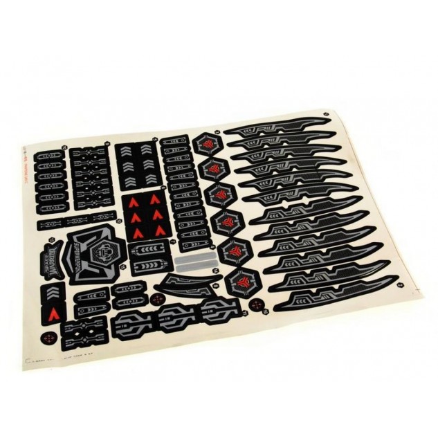 Робот-паук радиоуправляемый Keye Space Warrior с ракетами и лазером (красный)