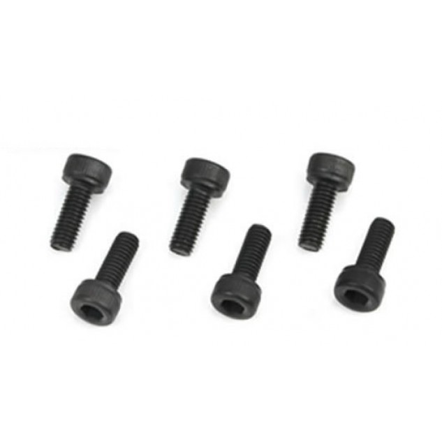 Team Magic 3x8mm Steel Cap Screw 6p