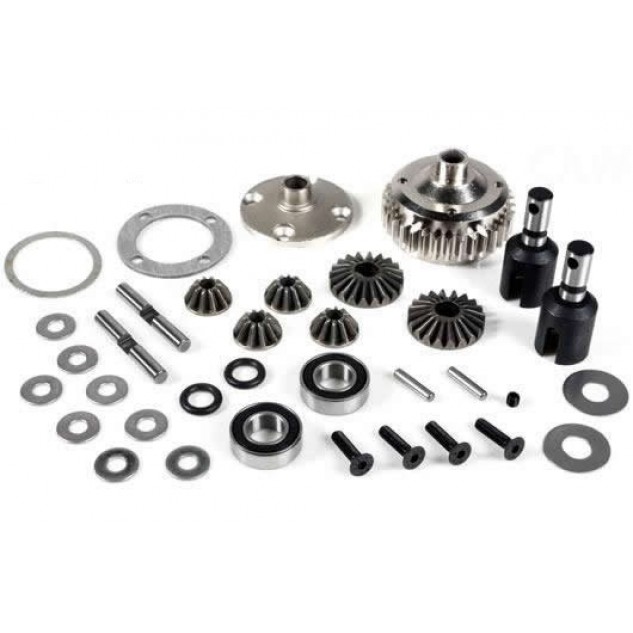 Team Magic E6 Center Differential Set With Steel Case