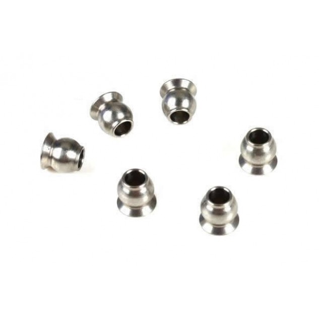 Team Magic 5.8mm Single Flanged Steel Ball (6)