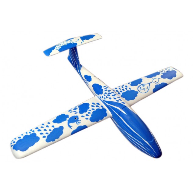 Планер метательный J-Color Falcon 600мм c комплектом красок