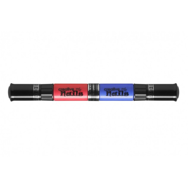 Детский лак-карандаш для ногтей Malinos Creative Nails на водной основе (2 цвета малиновый + синий)