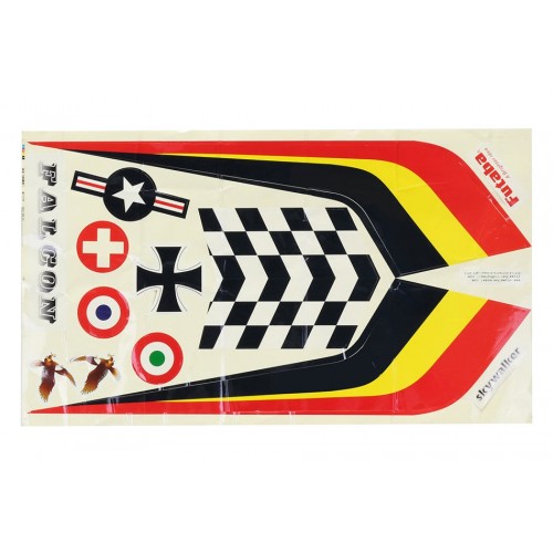 Комплект наклеек самолёта VolantexRC FPVRaptor V2 2000мм (V-757V2-Dec)