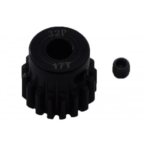 Пиньон стальной RCTurn M0.8 32 Pitch под вал 5мм (17T)