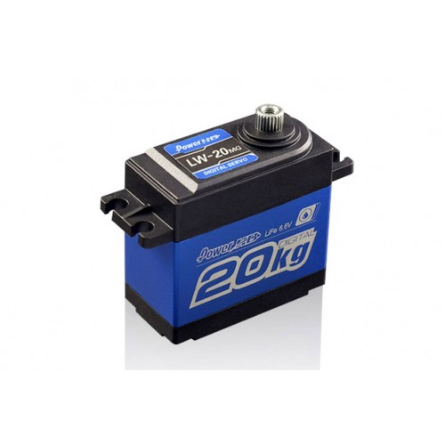 Сервопривод стандарт 60г Power HD LW-20MG 20кг/0.16сек цифровой с влагозащитой