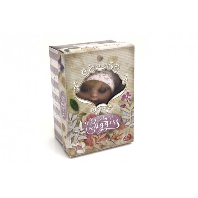 Кукла пупс Berjuan БЭБИ БИГГЕРС с запахом ванили 14 см (RUBIO)