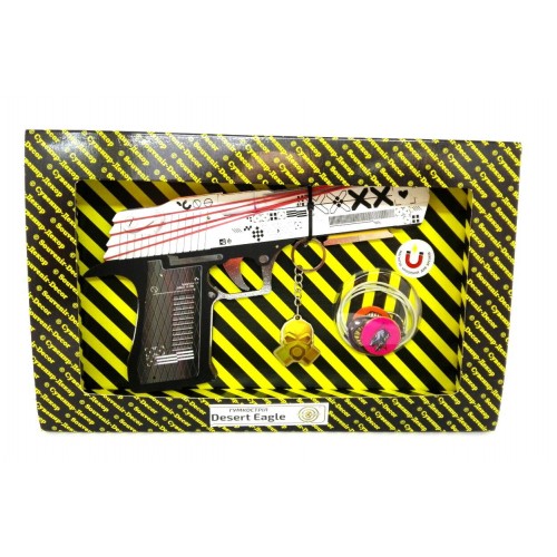 Гумкостріл "DESERT EAGLE STREAM" BOX (пакування BOX), в кор. 23*17см, Сувенір Декор, Україна