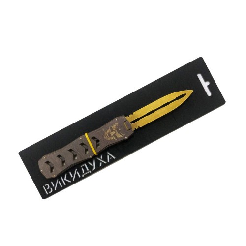 Ніж дерев'яний "ВИКИДУХА" СТРІЛА BLACK, планшет 28*8см, Сувенір-Декор, Україна