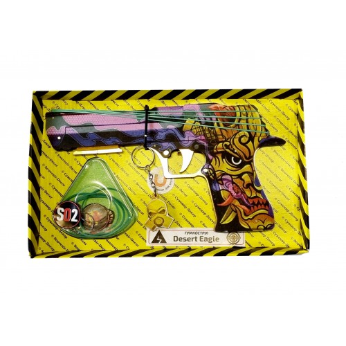 Гумкостріл Зібрана модель "DESERT EAGLE OROCHI" BOX, в кор. 23*17см, Сувенір Декор, Україна