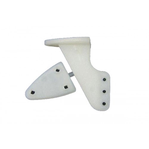 Кабанчики нейлоновые 2 шт Haoye 13.5x16мм (белый)