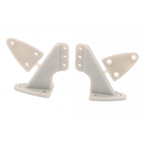 Кабанчики нейлоновые 2 шт Haoye 20x28.5мм (белый)