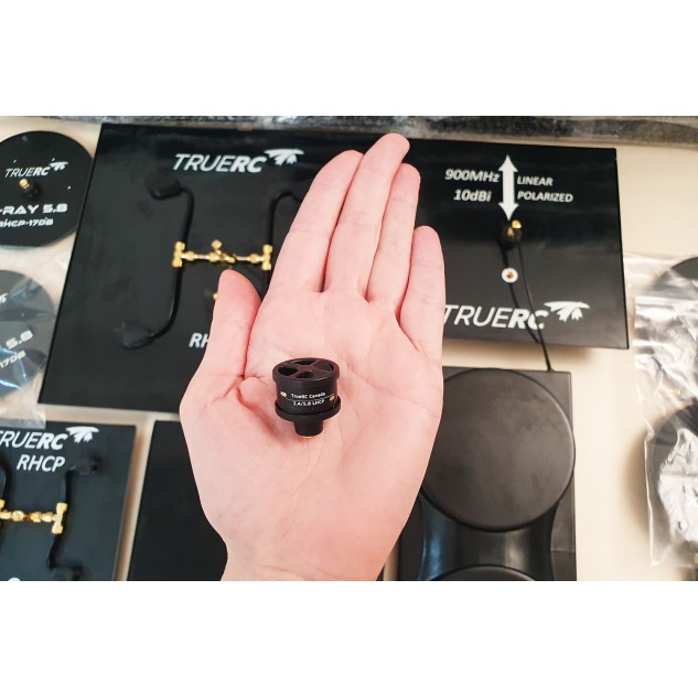 Антенна 2.4GHz TrueRC Duality 2.4/5.8 для DJI RP-SMA (LHCP, Stubby)