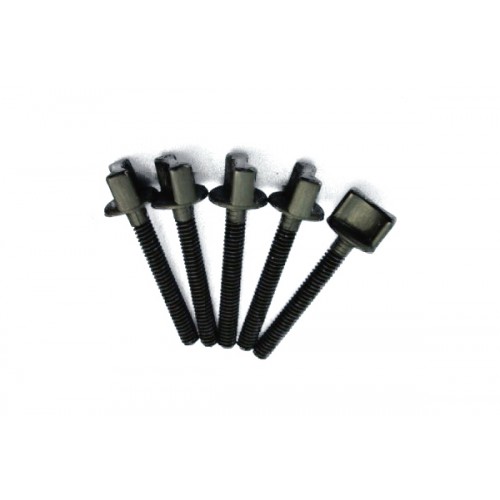 Нейлоновые винты 5 шт Haoye M6 40мм (черный)