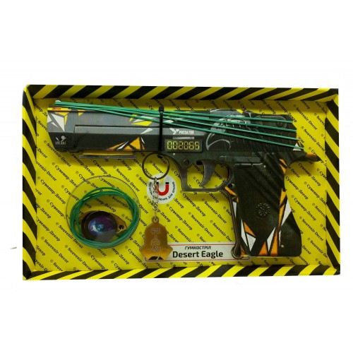 Гумкостріл Зібрана модель "DESERT EAGLE PREDATOR" BOX, в кор. 23*17см, Сувенір Декор, Україна