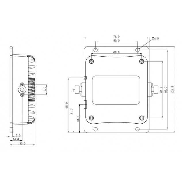 Усилитель сигнала 2.4 ГГц SZHUASHI HS2405X1 (5 Вт)