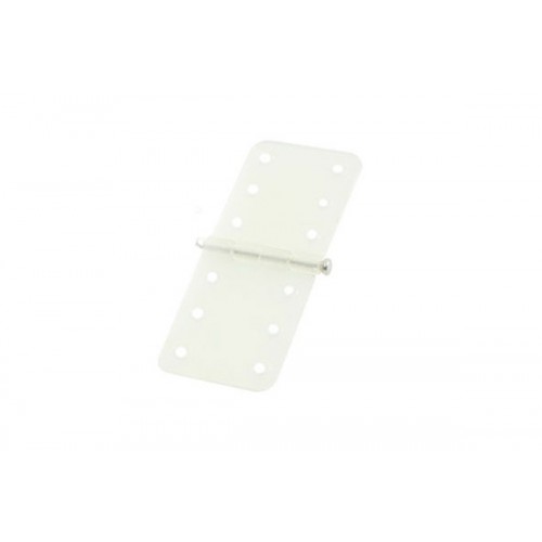 50 шт - Петля нейлоновая Haoye 11x28мм (белый)