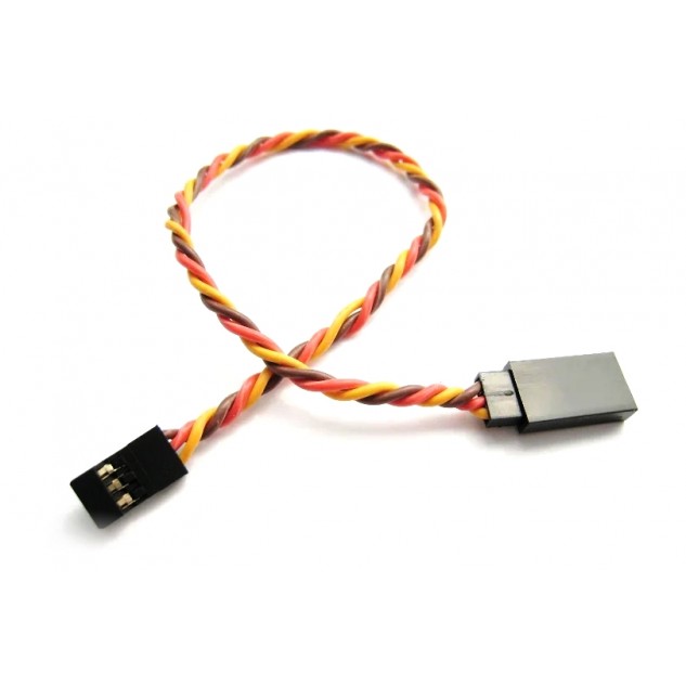 Удлинитель 22AWG для сервоприводов JR скрученный (90 см)