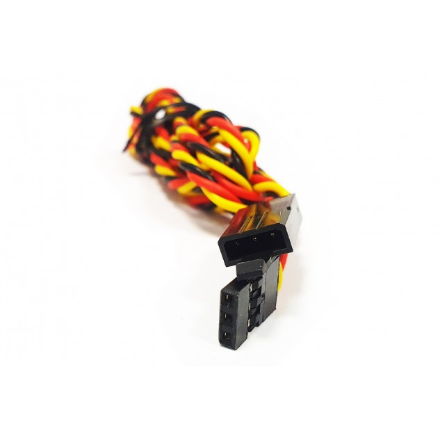 Удлинитель 22AWG для сервоприводов JR скрученный (90 см)